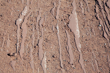 Brown clay