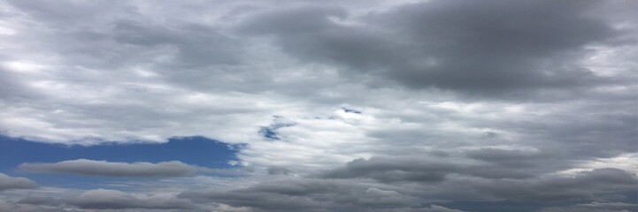 thunder clouds, sky blue background. cloud blue sky.