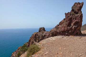 Fototapeta na wymiar Virgin cliffs