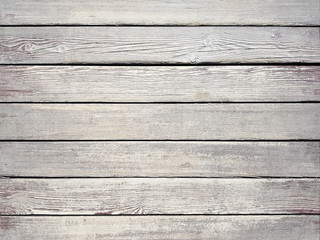 White wooden horizontal planks texture board background.