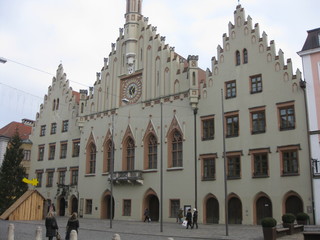 Fototapeta premium Rathaus Landshut
