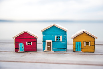  real estate concept. stay at home stay safe