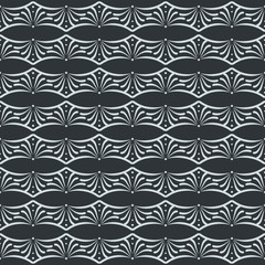 Fototapeta premium Seamless vector in geometric ornamental style.