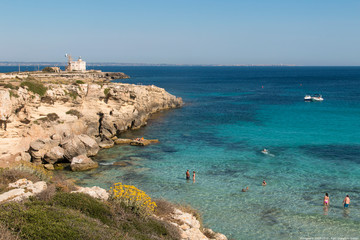 Fototapeta premium view of the coast of crete