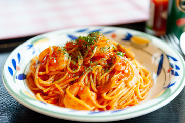 スパゲッティ　ナポリタン　パスタ