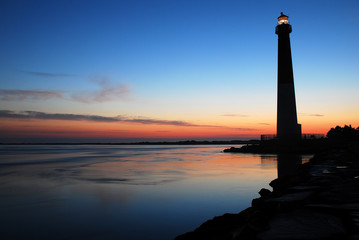 Fototapeta premium Dawn on Barnegat Lighthouse