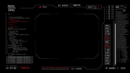 PNG Alpha.HUD technological template.Information futuristic board.Frame viewfinder HUD.Sci Fi User interface. - Powered by Adobe