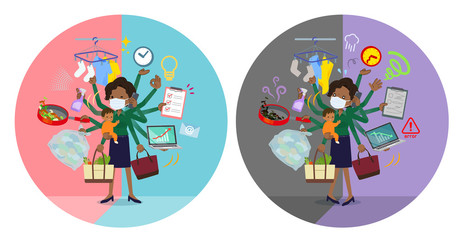 flat type mask business black women_mulch task switch