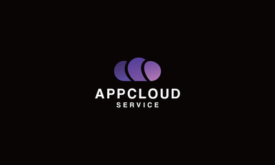 Cloud Technology Logo Vector Design Template. modern and creative Icon. network app Symbol For Company And business.