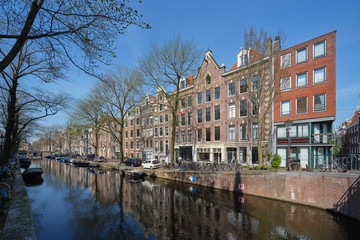 Naklejka premium Amsterdam Canalhouses