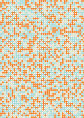 Colour Dots Universe art background design illustration