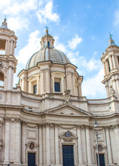 Obraz premium Sant’Agnese in Rome Italy