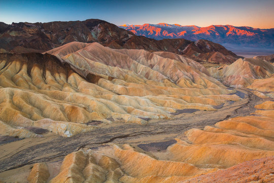 Zabriskie Point, Death Valley, California