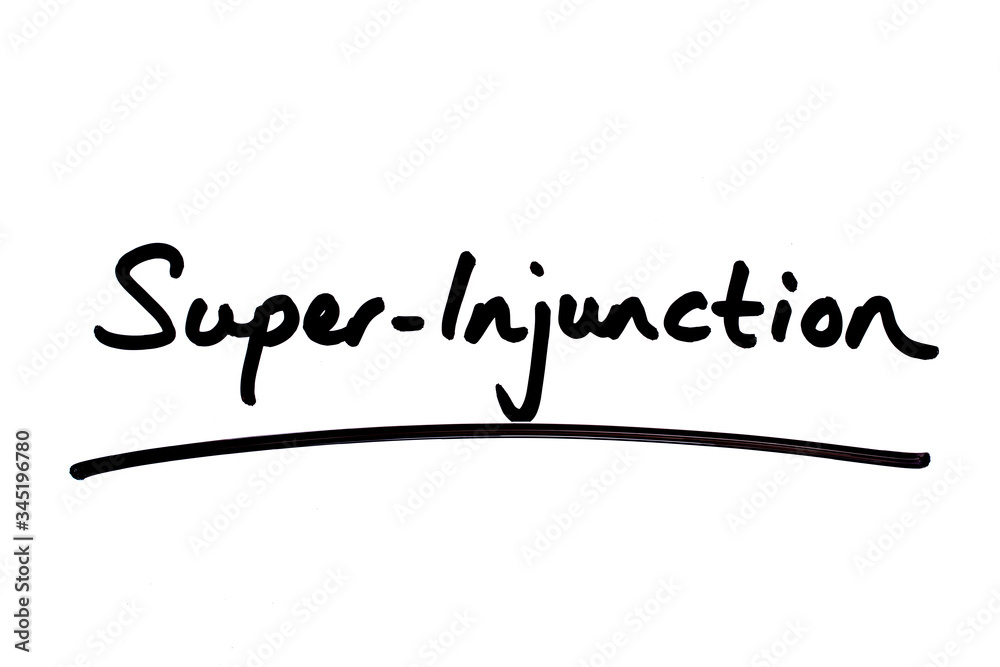 Canvas Prints Super-Injunction