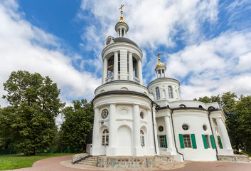 Fototapeta na wymiar Church of the Vlakhernskaya icon of Mother of God