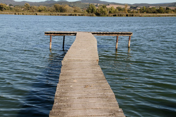 Lake, Breitungen Lake, Nature reserve, Breitungen, Thueringen, Germany, Europe