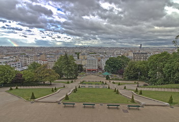 paris - city view from top