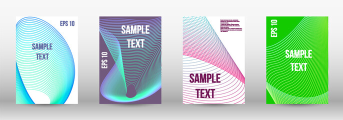 Geometric template with lines 