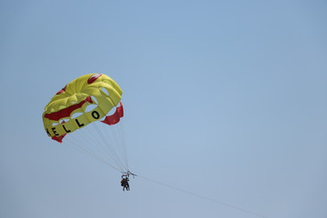Parasailing holiday summer