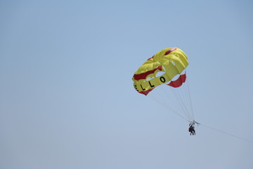 Parasailing holiday summer