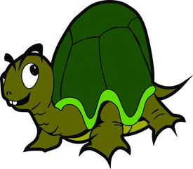 small turtles among other turtles