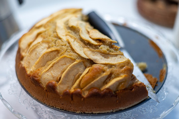 BIZCOCHO TARTA DE MANZANA