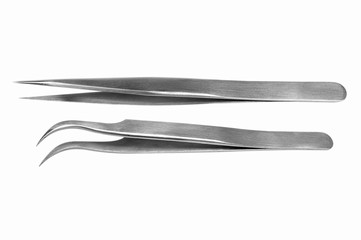 set of tweezers for eyelash extension