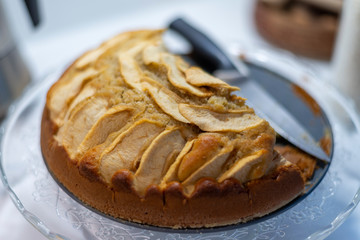 BIZCOCHO TARTA DE MANZANA