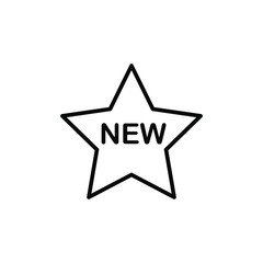 New label tag icon template