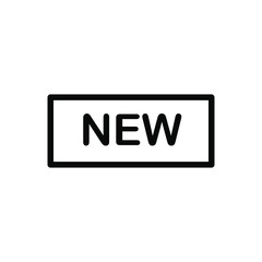 New label tag icon template