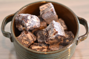 Doces caseiro palha italiana em pote 