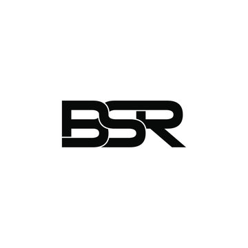 bsr letter original monogram logo design