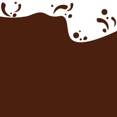 chocolate illustration logo vector