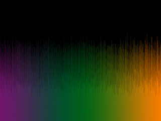Colorful lines background. Rainbow background or sound wave rhythm. Melted color background.