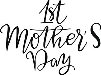 Vector handwritten black lettering 