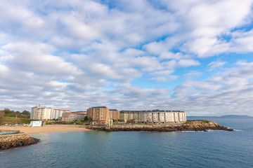 Costa de Adormideras (La Coruña, España).