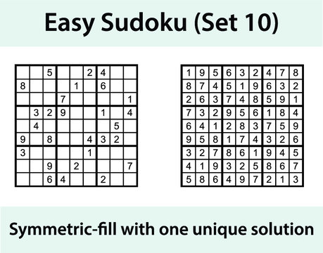 Solutions for Sudoku #105 and #106 (Medium) - Free Printable Puzzles