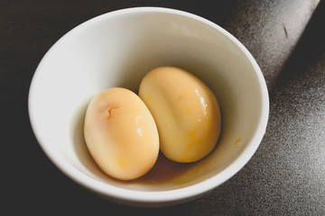 味付け煮卵