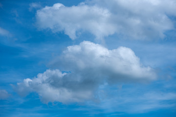 Nice blue sky with white clouds
