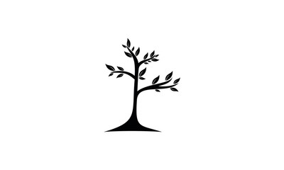 branch leaf tree vector logo
