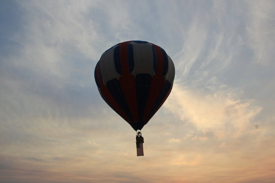 hot air balloons