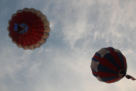 hot air balloons