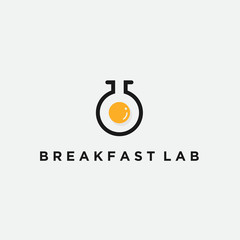 breakfast logo / egg vector