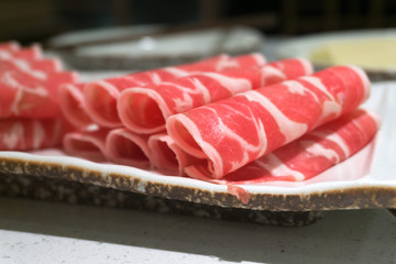 しゃぶしゃぶ用牛肉　薄片