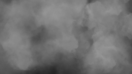 Smoke Cloud White Realistic On Background. Dust Swirl Effect Texture In Mystery Land Concept Illustration.