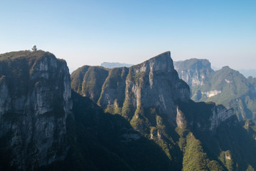 Tianmen Mountain scenery in Zhangjiajie, China
