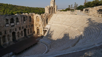 Photos from the Acropolis and Parthenon in Athens Greece.