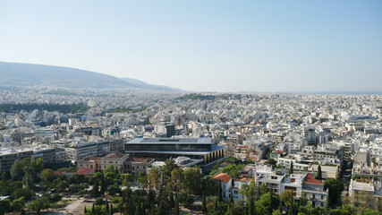 Fototapeta premium Photos from the Acropolis and Parthenon in Athens Greece.