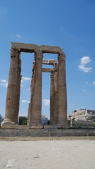 Fototapeta premium Photos from the Acropolis and Parthenon in Athens Greece.