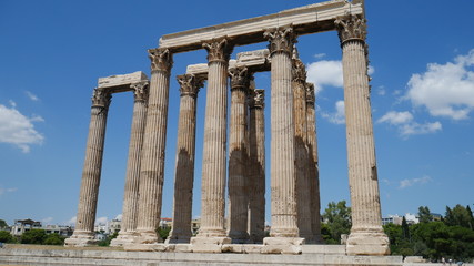 Photos from the Acropolis and Parthenon in Athens Greece.